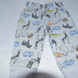 Cutie pie jungle Animals pants 0-3 months